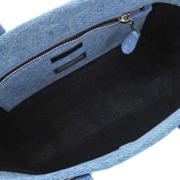 Balenciaga Barbes Denim Small Bag - Picture 1 of 9